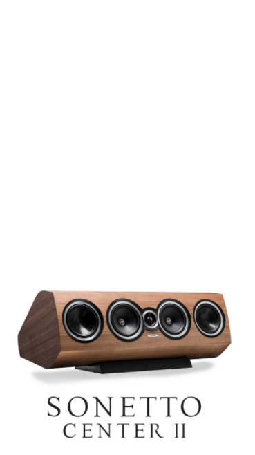 sonetto Center II Sonus Faber Speaker